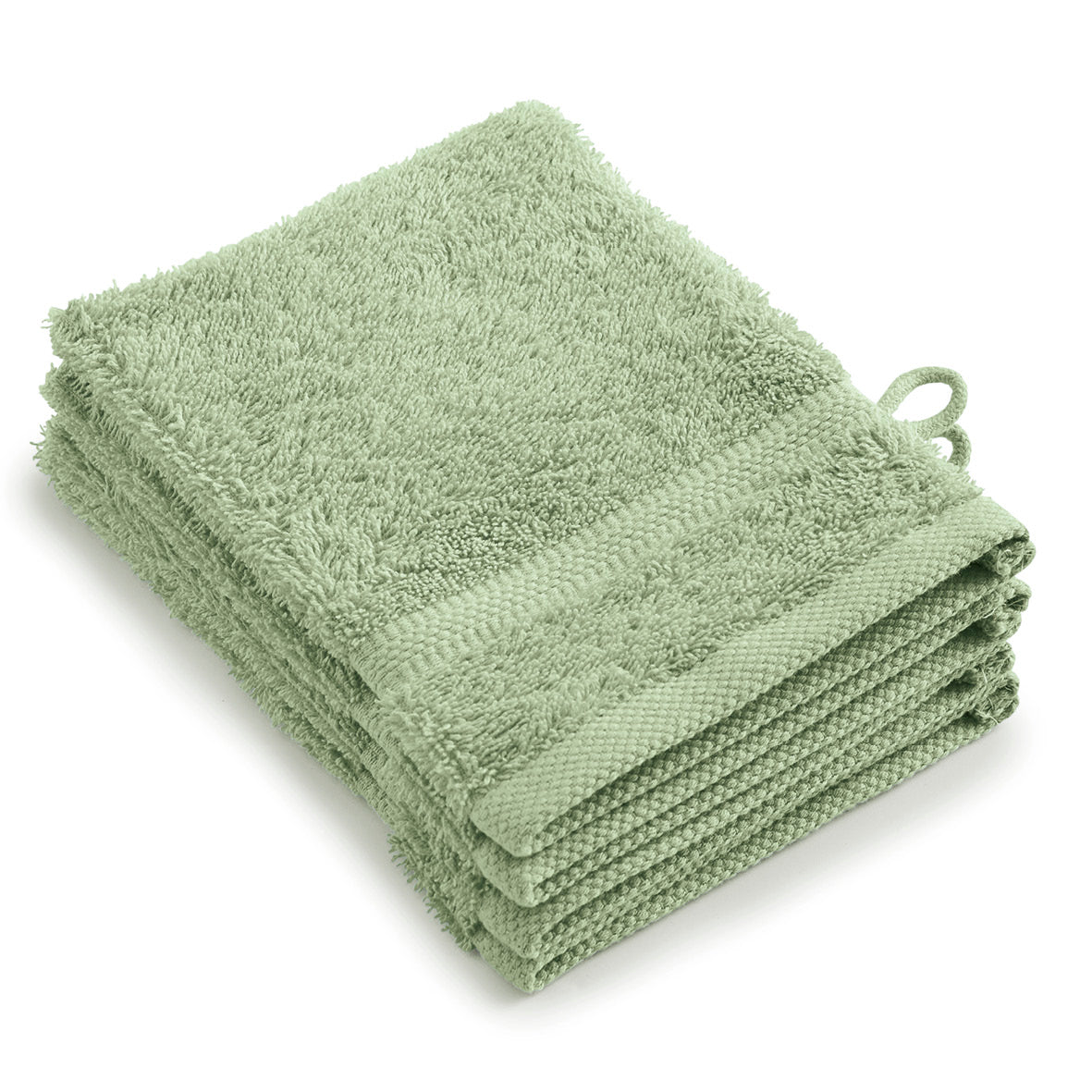 Set de 4 gants de toilette