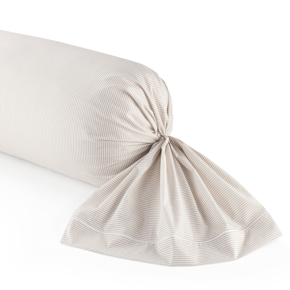 Pillowcase(s) cotton percale - Nantes Taupe
