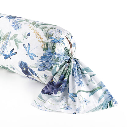 Pillowcase(s) cotton satin - Jardin d'Eden Dark blue