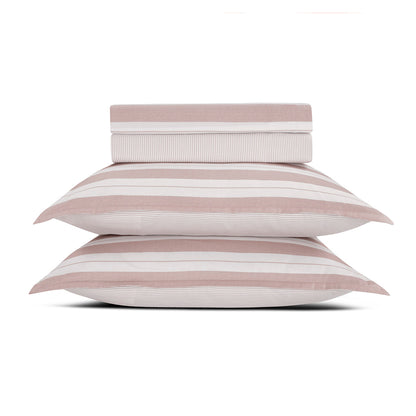 Sheet set cotton satin - Noémie Old pink
