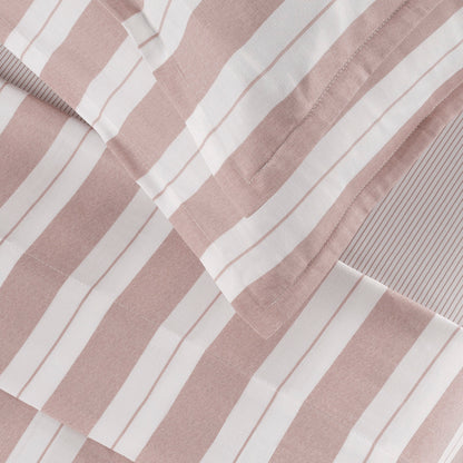 Sheet set cotton satin - Noémie Old pink