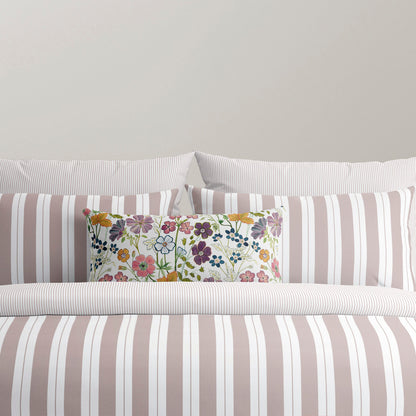 Taie(s) d'oreiller satin de coton - Noémie Vieux rose