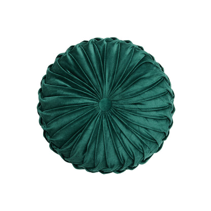 Cushion velvet - Prato Dark green - D 35 cm