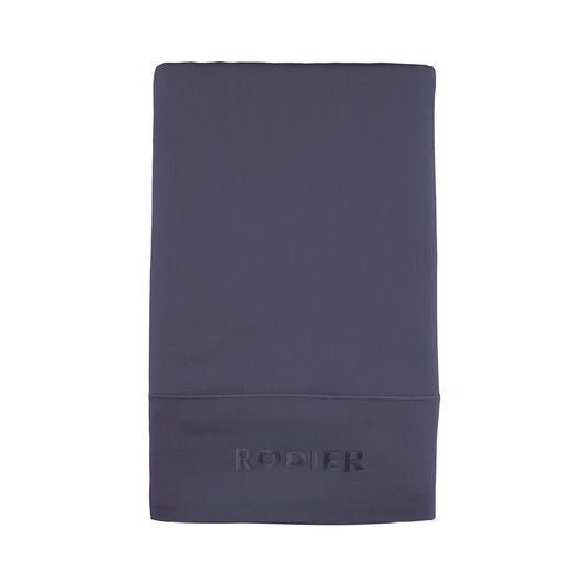 Drap plat satin de coton - Uni 1 baratta Bleu 06
