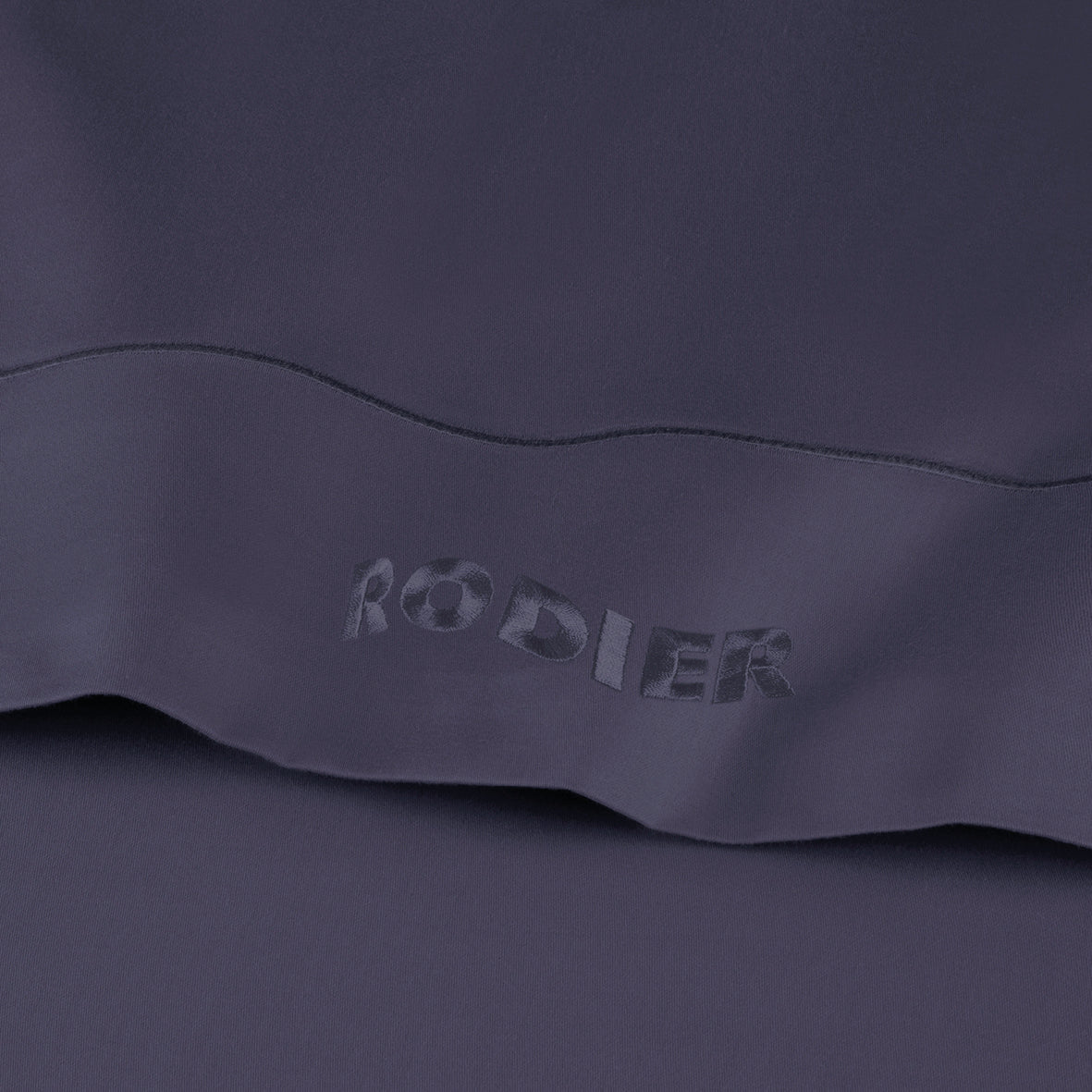 Drap plat satin de coton - Uni 1 baratta Bleu 06