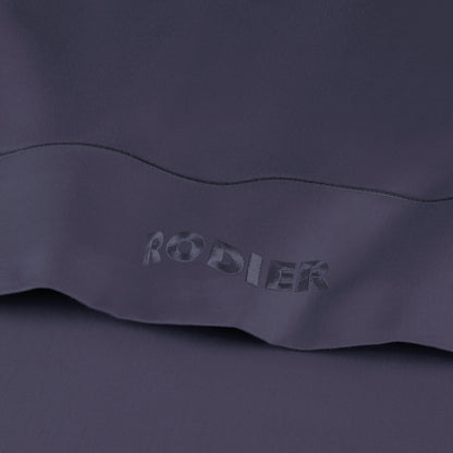 Drap plat satin de coton - Uni 1 baratta Bleu 06