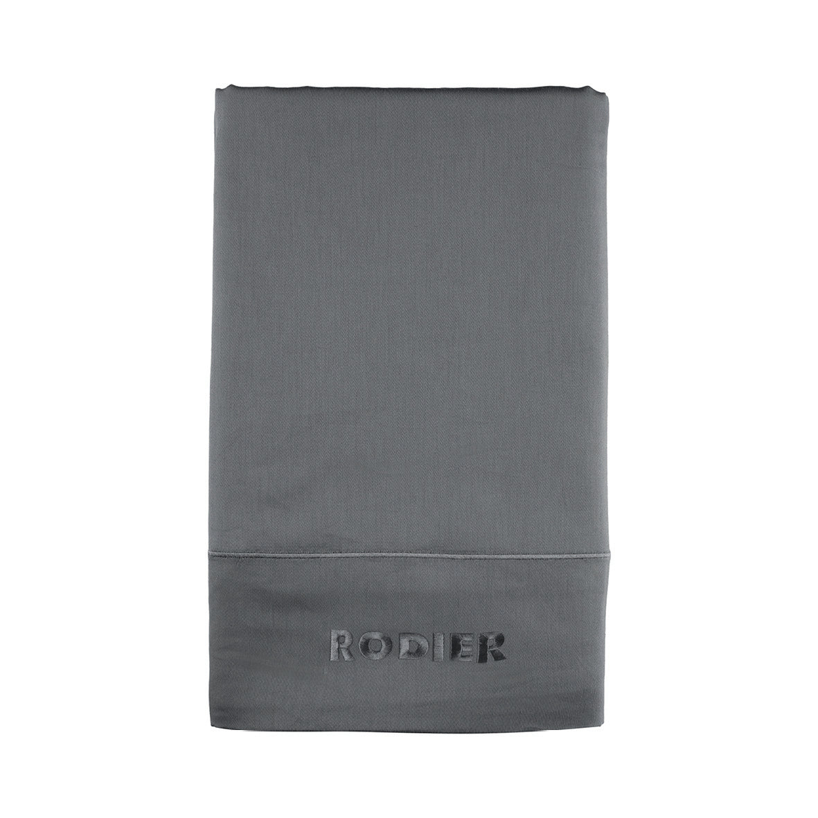 Flat sheet cotton satin - Uni 1 baratta Grey 02