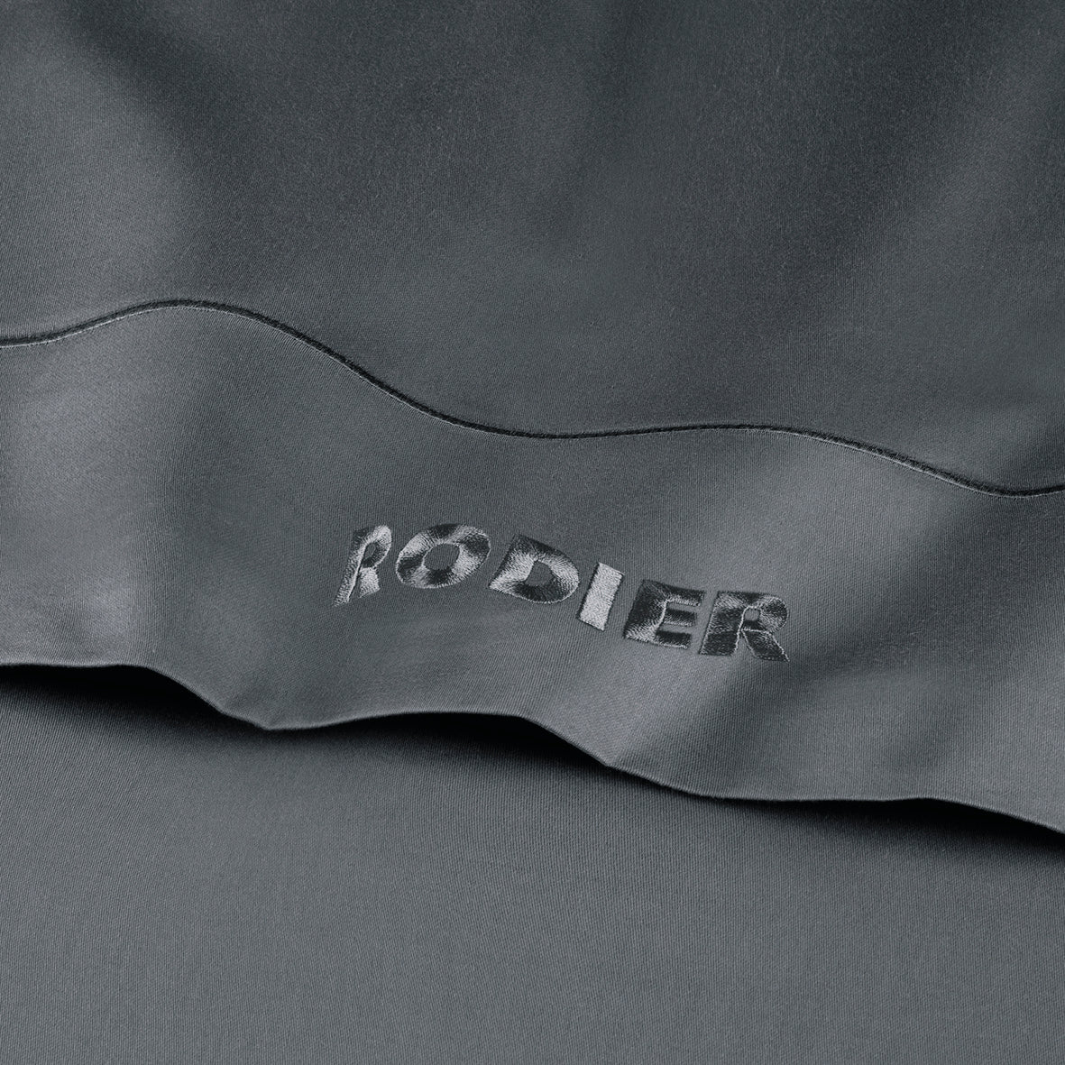 Flat sheet cotton satin - Uni 1 baratta Grey 02