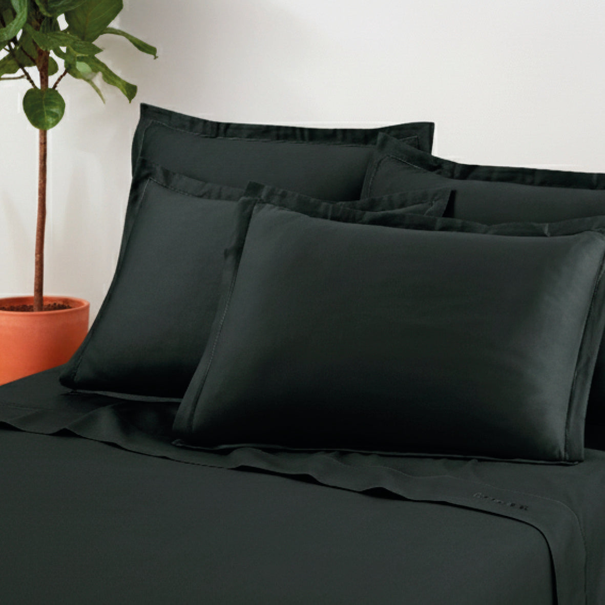 Pillowcase cotton satin - Uni 1 baratta Grey 03