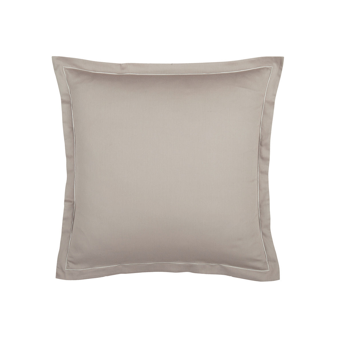 Pillowcase cotton satin - Uni 1 baratta Taupe 01