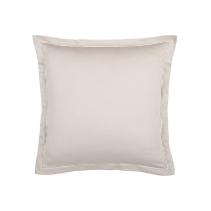 Pillowcase cotton satin - Uni 1 baratta Taupe 05