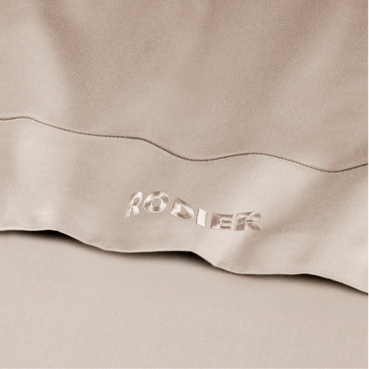 Sheet set cotton satin - Uni 1 baratta Taupe 05