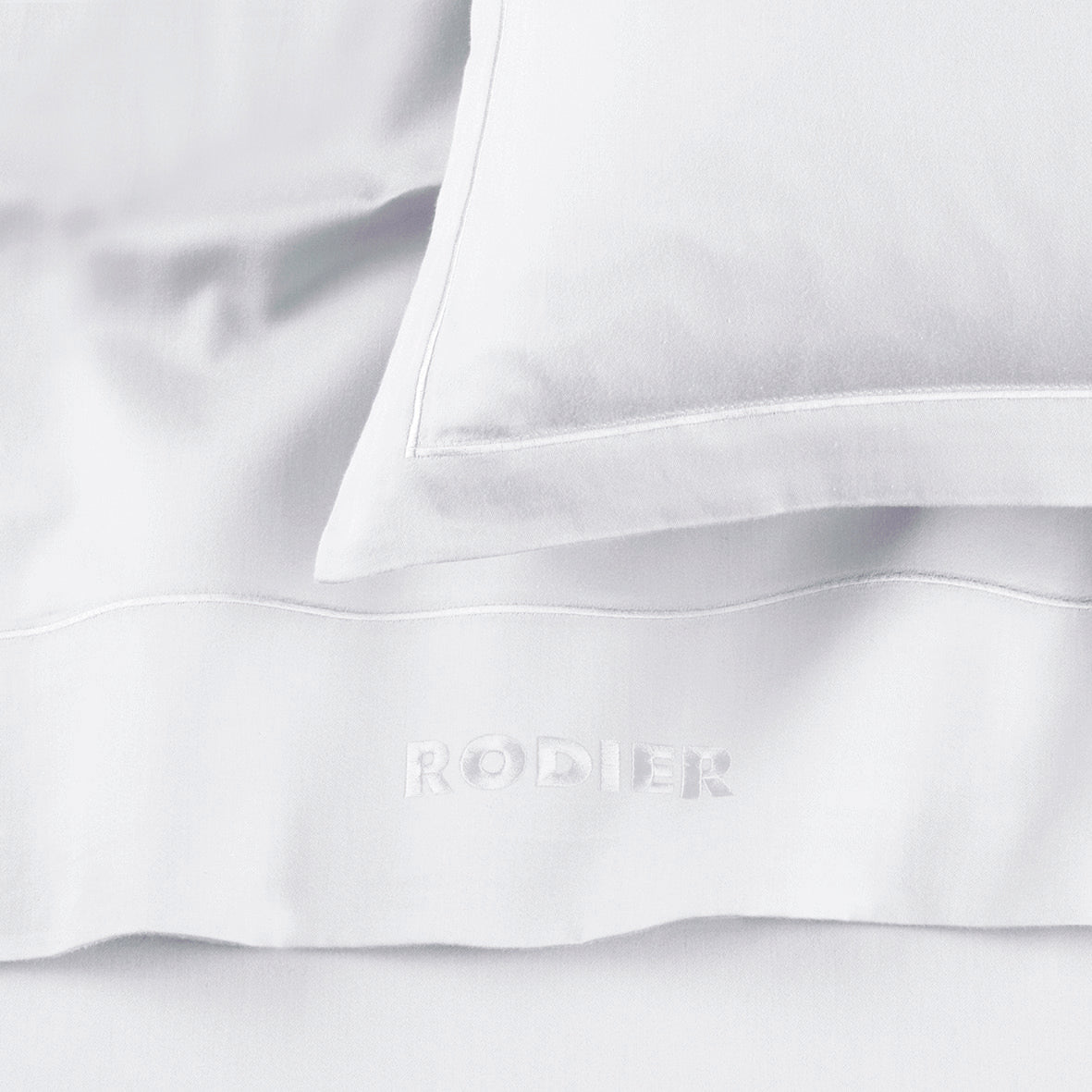 Pillowcase cotton satin - Uni 1 baratta White 01