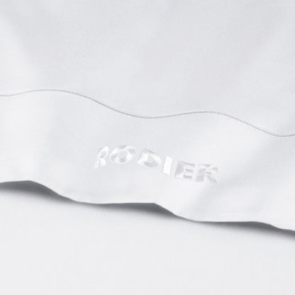 Flat sheet cotton satin - Uni 1 baratta White 01