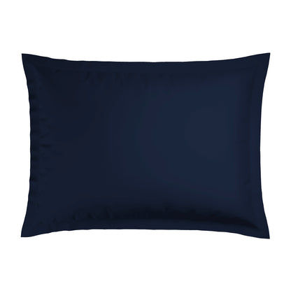 Pillowcase cotton satin - Uni Blue 11