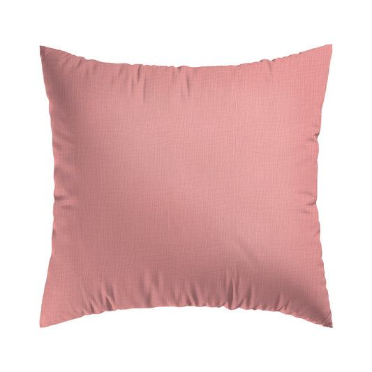 Pillowcase cotton gauze - Uni Pink