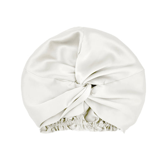 <p>Bonnet de nuit en soie - Caresse nocturne Blanc - 20 x 30 cm</p>