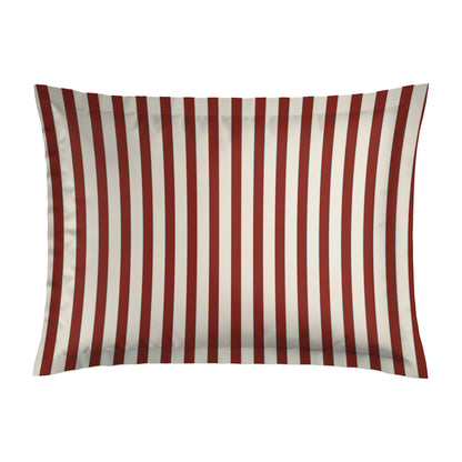 Pillowcase cotton satin - Ysaline Red 2 x (50 x 70 cm)