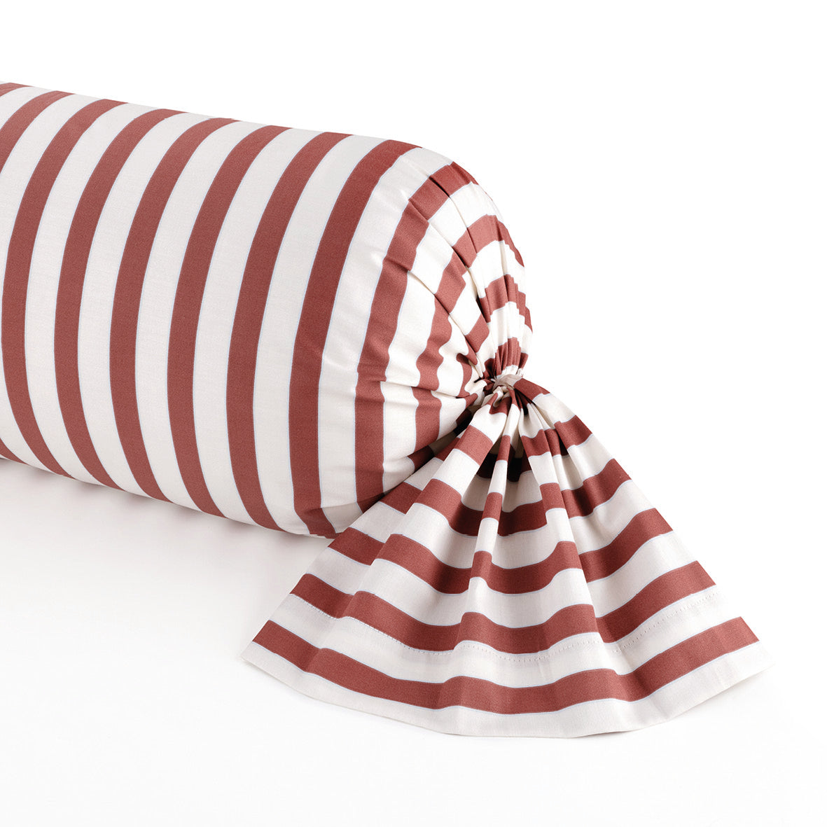 Pillowcase cotton satin - Ysaline Red 43 x 210 cm