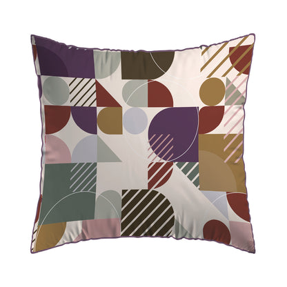 Pillowcase cotton satin - Modul'Art White 2 x (63 x 63 cm)