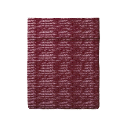 Flat sheet cotton satin - Dotty Burgundy