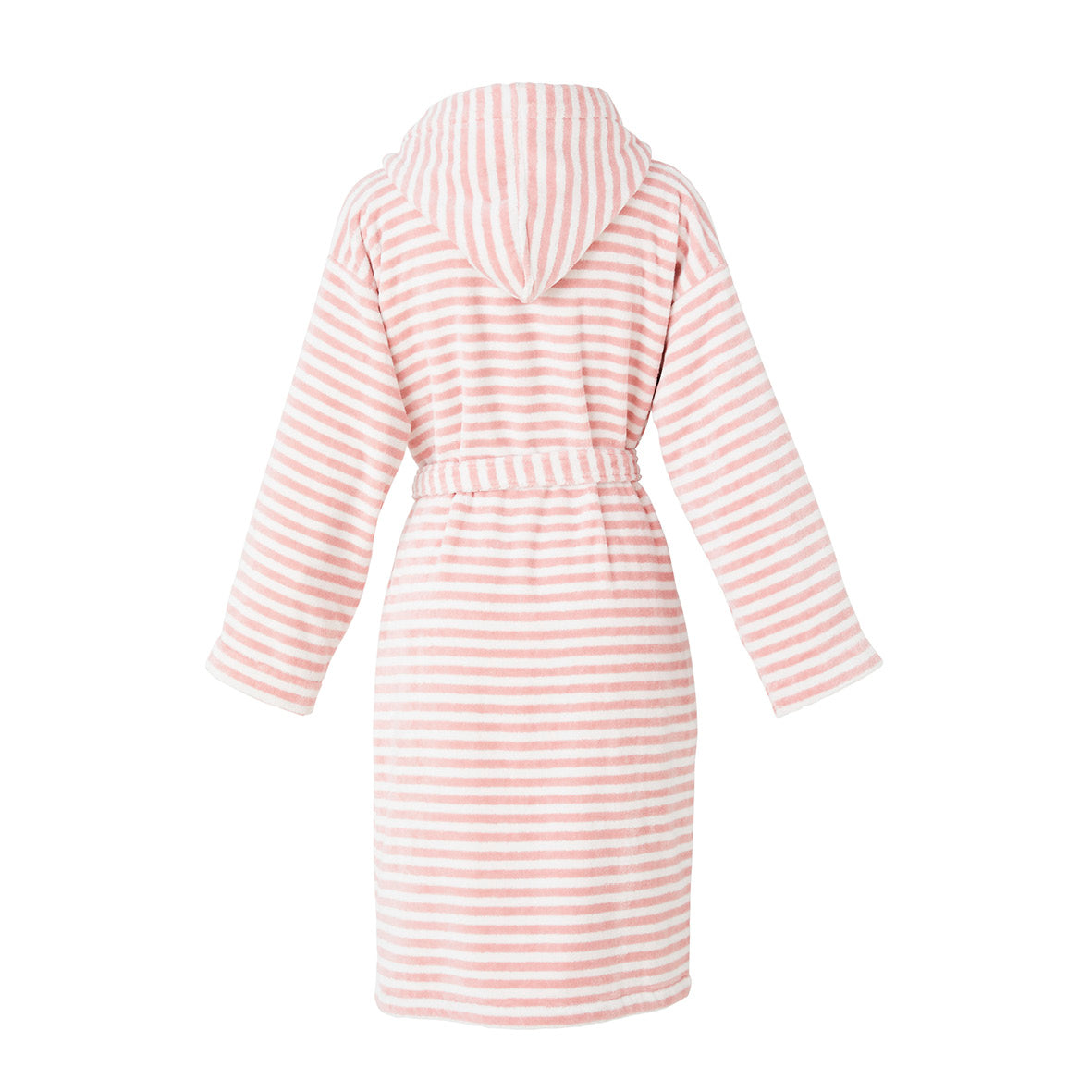Hooded bathrobe - Bahamas Pink