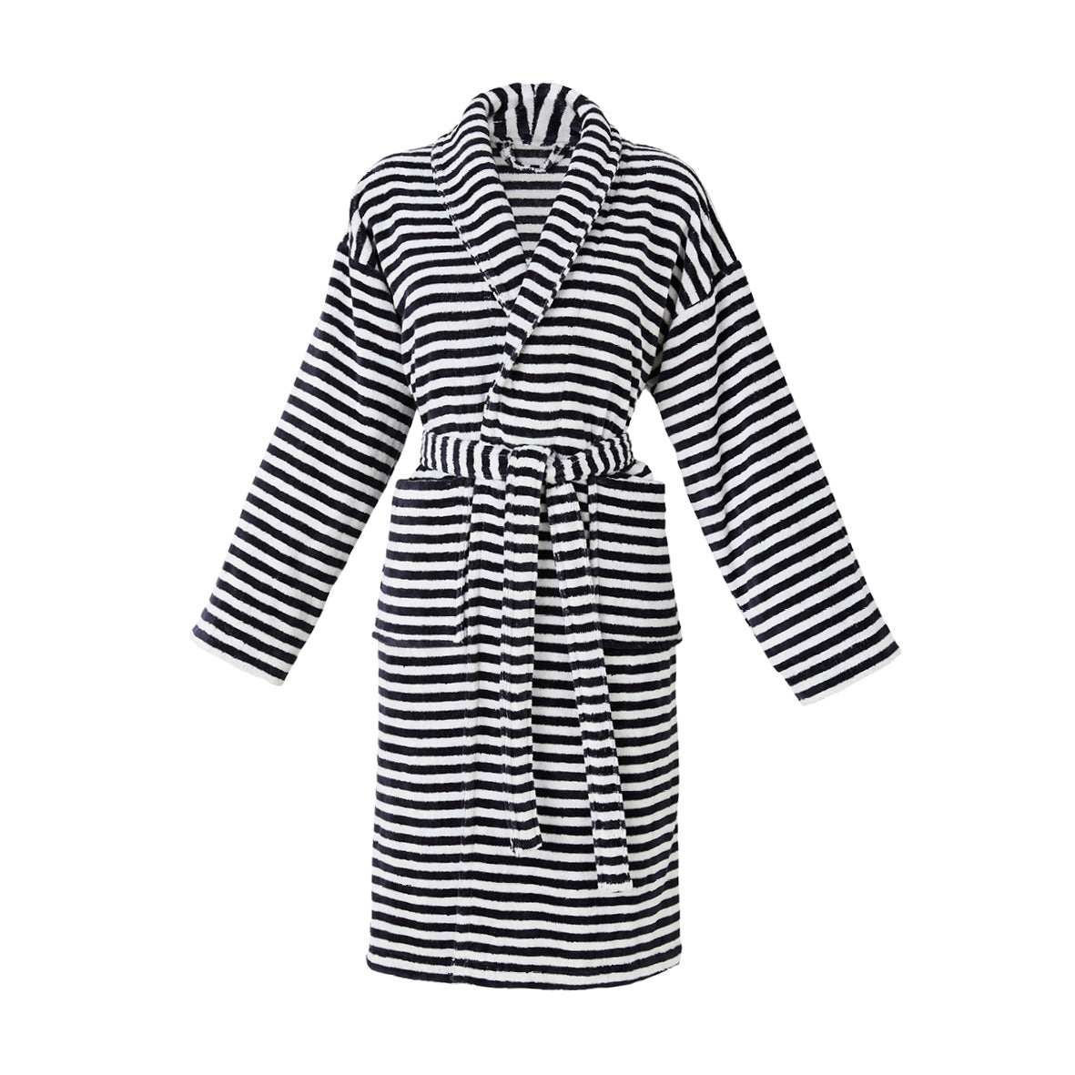 Hooded bathrobe - Bahamas Dark blue