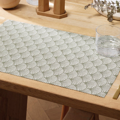 Set of 2 placemats - Delta Green