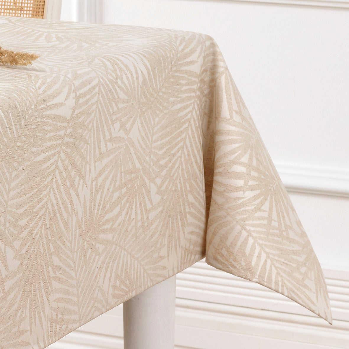 Tablecloth - Feuillage Tropical Taupe