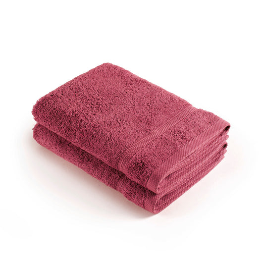 Set of 2 kitchen towels - 45 x 45 cm Blush pink