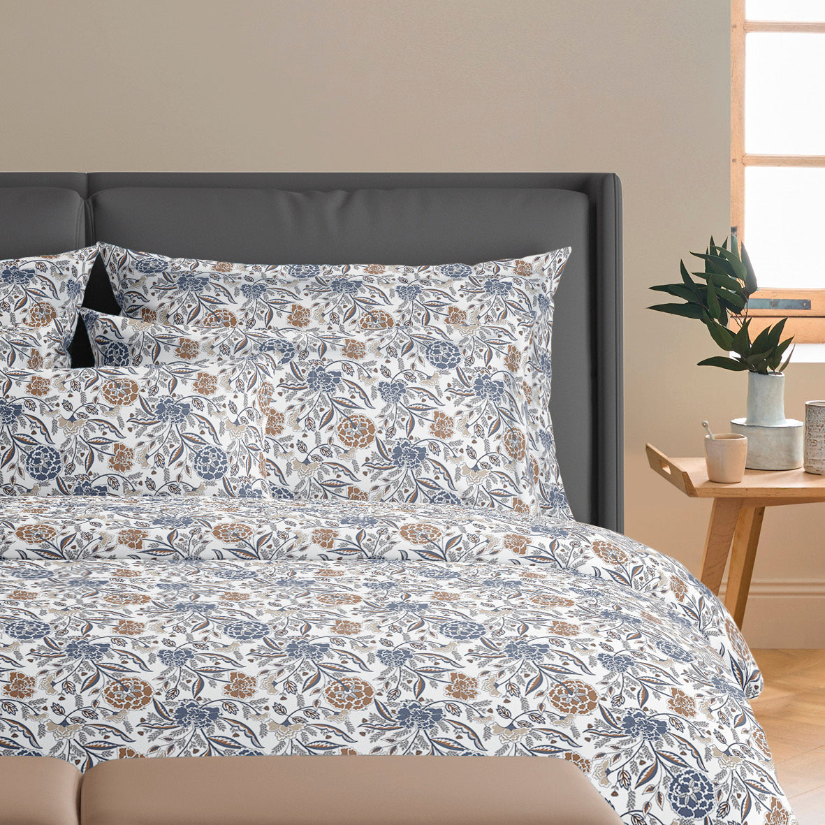 Pillowcase(s) cotton satin - Leela White