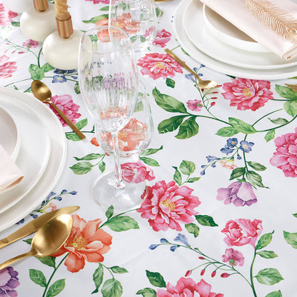 Tablecloth - Tulipe double White