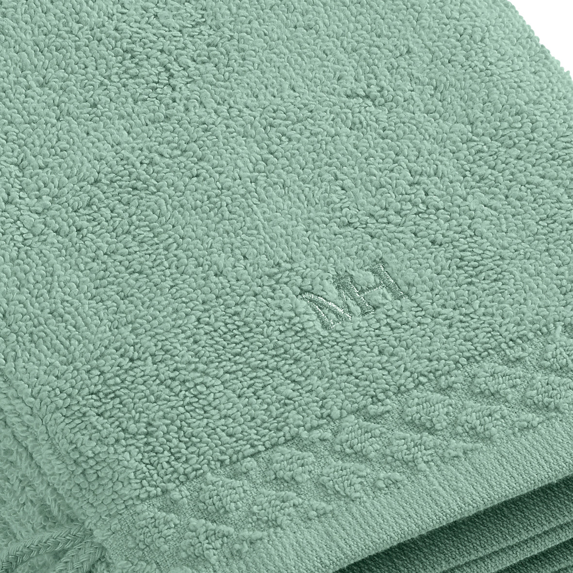Washcloth combed cotton LT - Eden - 4 x (15 x 21 cm)