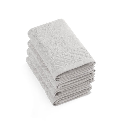 Guest towel combed cotton LT - Eden - 4 x (30 x 30 cm) Sand