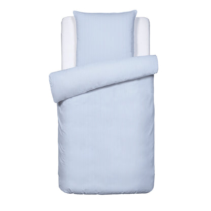 Duvet cover + pillowcase(s) cotton percal - Dauphine Light blue