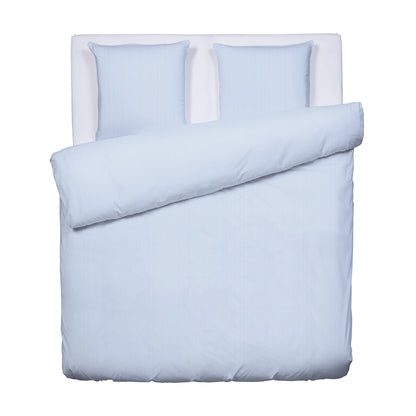 Duvet cover + pillowcase(s) cotton percal - Dauphine Light blue