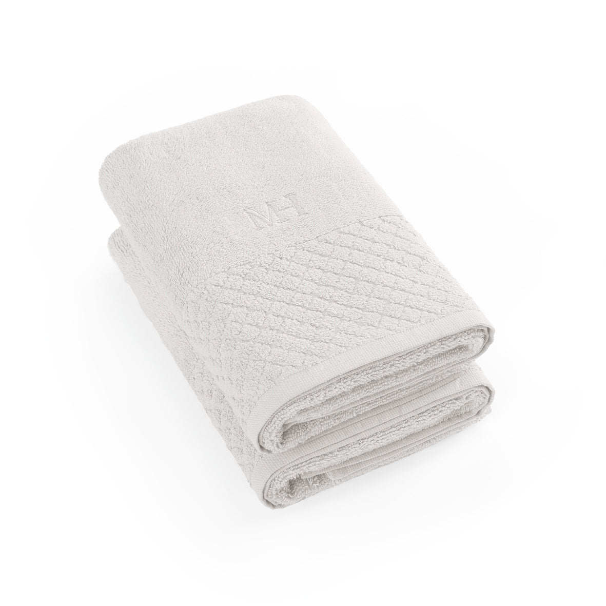 Hand towel combed cotton LT - Eden - 2 x (50 x 100 cm) White