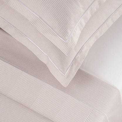 Taie(s) d'oreiller coton percale - Dauphine Taupe