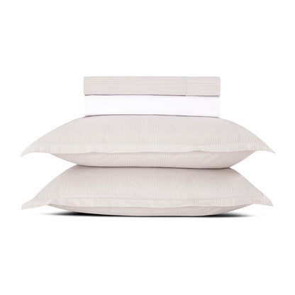 Sheet set cotton percal - Dauphine Taupe