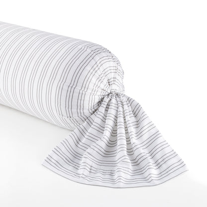 Taie d'oreiller satin de coton - Louisa Gris