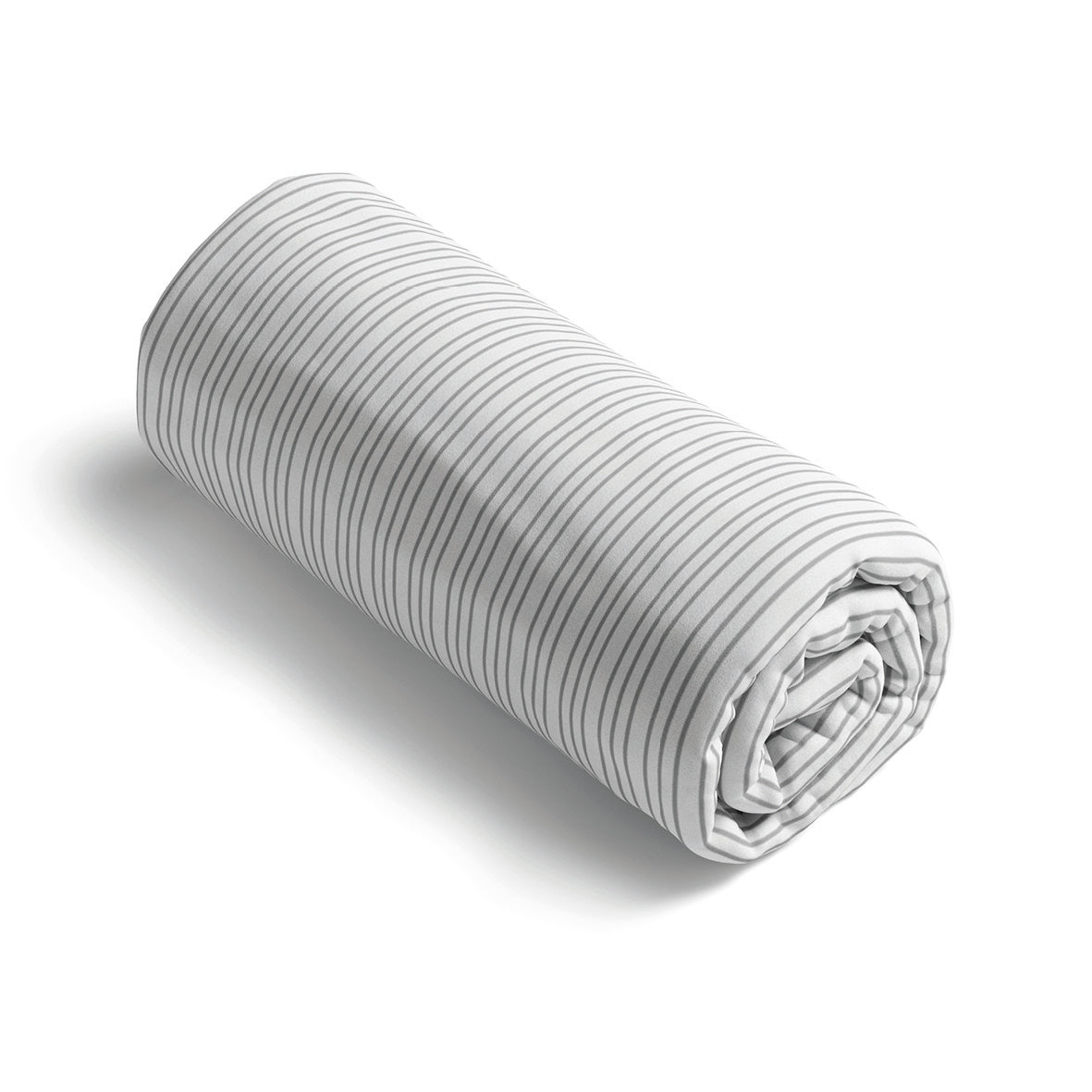 Fitted sheet cotton satin - Louisa Grey