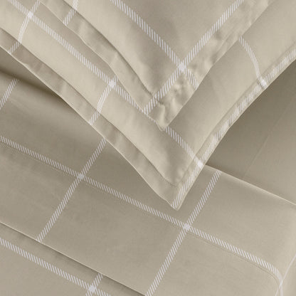 Pillowcase(s) cotton satin - Amélia Taupe
