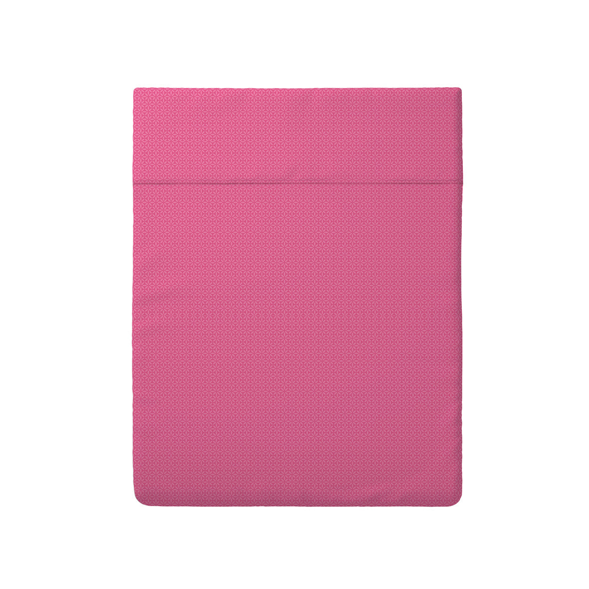 Drap plat satin de coton - Mila fleurs Rose