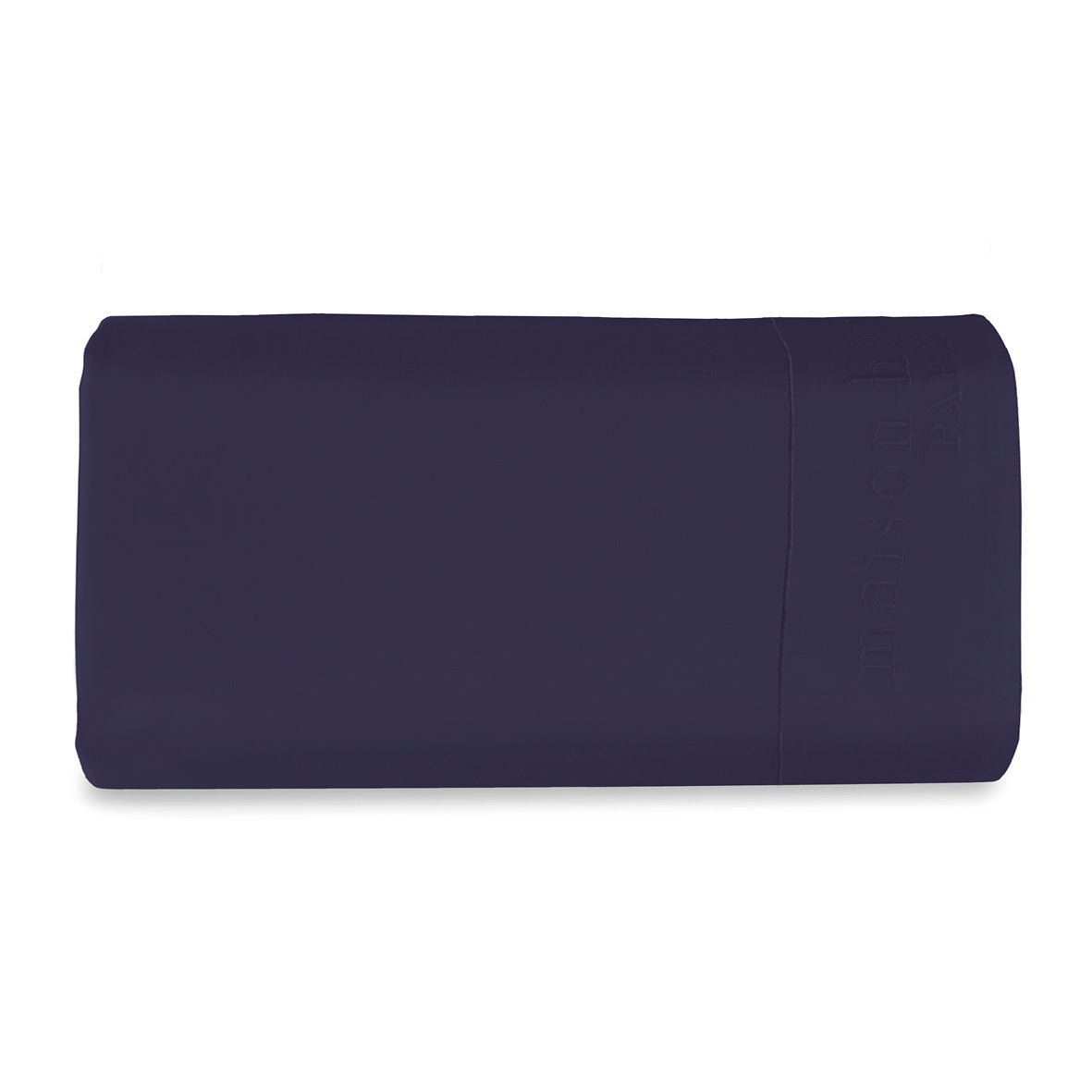 Drap plat satin de coton - Uni 1 baratta Bleu 04