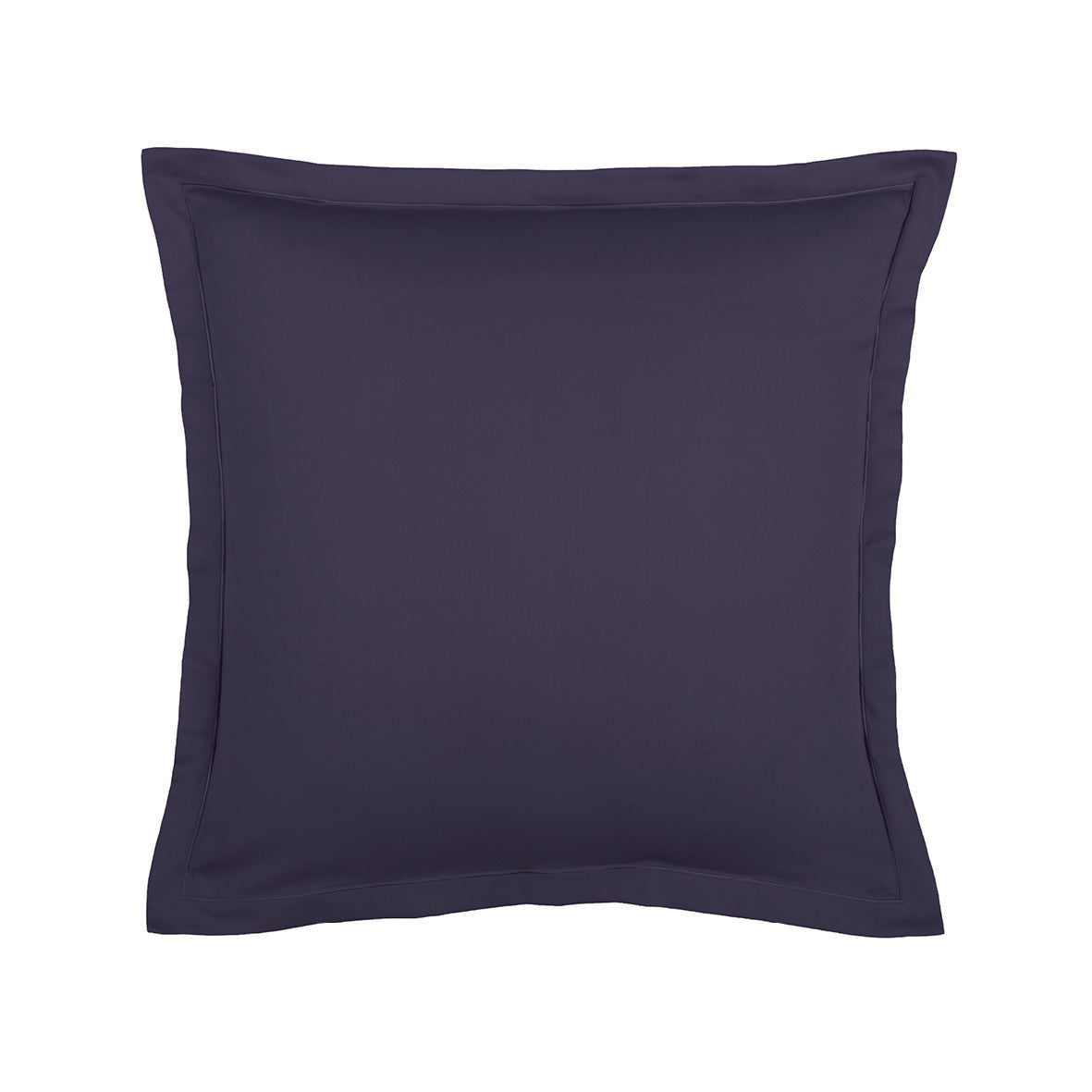 Taie d'oreiller satin de coton - Uni 1 baratta Bleu 04