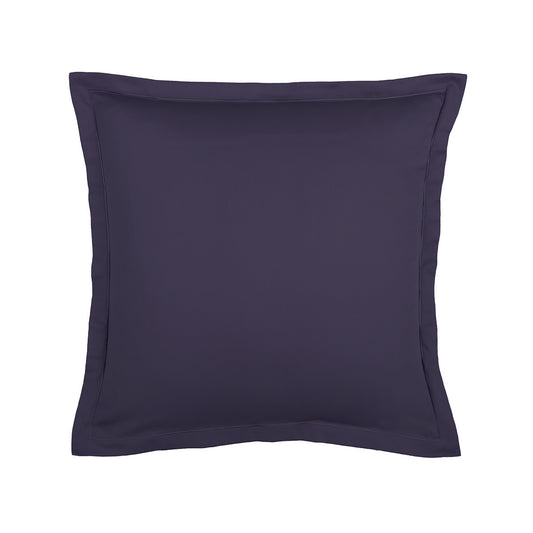 Taie d'oreiller satin de coton - Uni 1 baratta Bleu 04