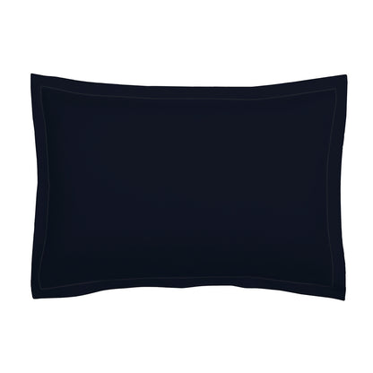 Taie d'oreiller satin de coton - Uni 1 baratta Blue 11
