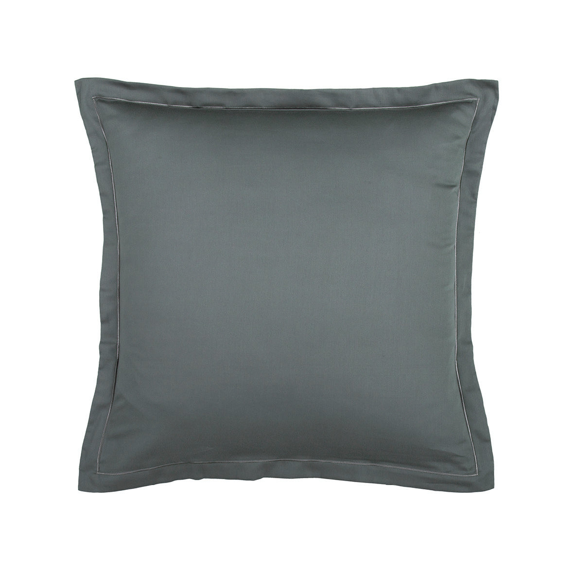 Taie d'oreiller satin de coton - Uni 1 baratta Gris 02