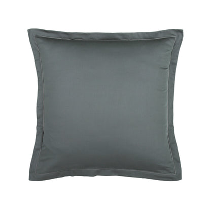 Taie d'oreiller satin de coton - Uni 1 baratta Gris 02