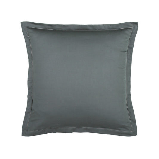 Taie d'oreiller satin de coton - Uni 1 baratta Gris 02